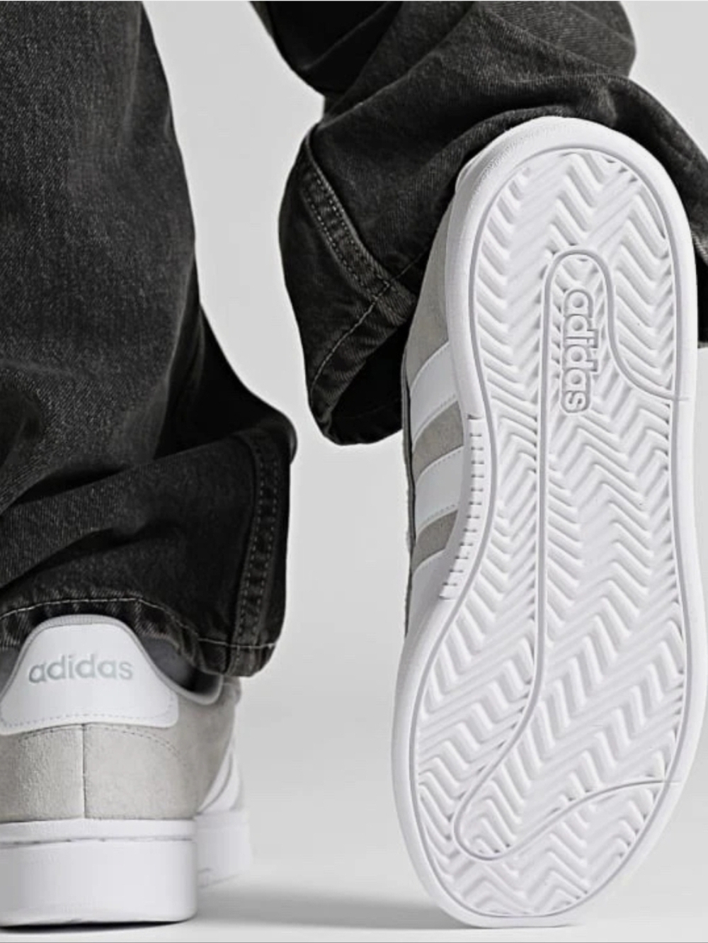 NEW Adidas Grand Court Alpha Women's Sneaker Skater Suede Shoes Retro Cloudfoam - Picture 13 of 14